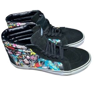 Alice In Wonderland Rare Vans X Disney SK8 Size 9.5
